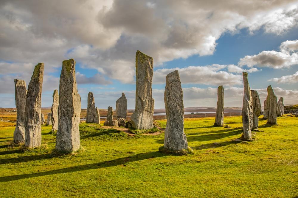 British Isles - England, Ireland & Scotland - background banner